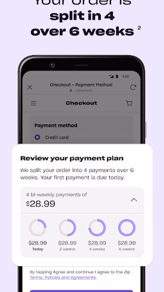 Zip - Buy Now, Pay Later Screenshot 3 - AppWisp.com Zip - Buy Now, Pay Later Screenshot 3 - AppWisp.com