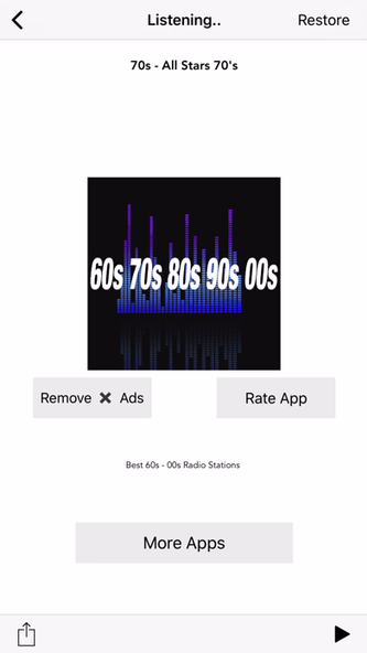 60s 70s 80s 90s 00s Music Hits Screenshot 3 - AppWisp.com 60s 70s 80s 90s 00s Music Hits Screenshot 3 - AppWisp.com