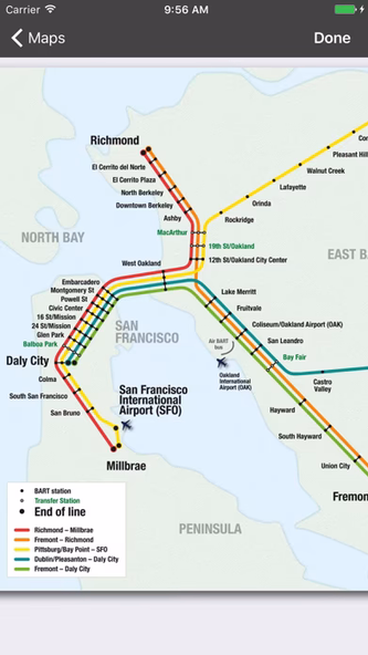 onTime : BART, Muni, Caltrain. Screenshot 4 - AppWisp.com onTime : BART, Muni, Caltrain. Screenshot 4 - AppWisp.com