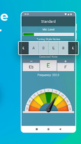 Guitar Tuner Screenshot 1 - AppWisp.com Guitar Tuner Screenshot 1 - AppWisp.com