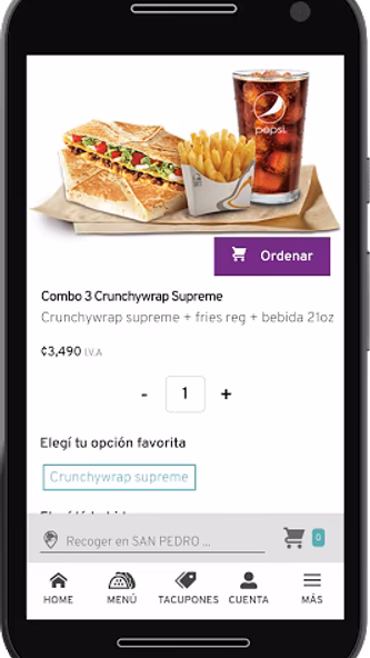 Taco App CR Screenshot 2 - AppWisp.com Taco App CR Screenshot 2 - AppWisp.com