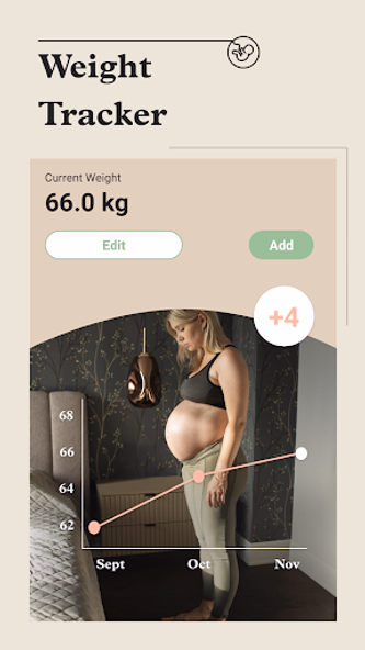 Pregnancy App, Baby Tracker Screenshot 3 - AppWisp.com Pregnancy App, Baby Tracker Screenshot 3 - AppWisp.com
