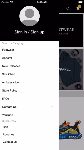 ROVUX Footwear Screenshot 2 - AppWisp.com ROVUX Footwear Screenshot 2 - AppWisp.com