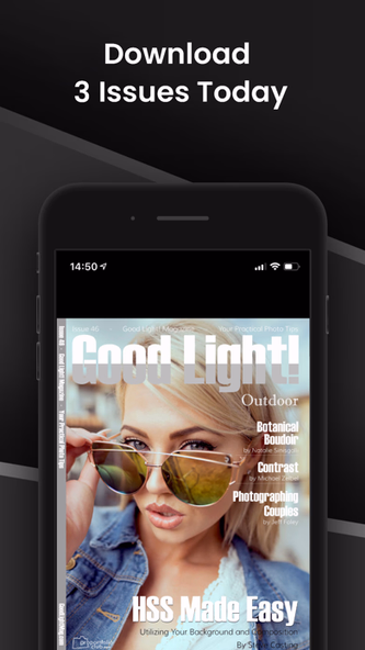 Good Light! Magazine Screenshot 1 - AppWisp.com Good Light! Magazine Screenshot 1 - AppWisp.com