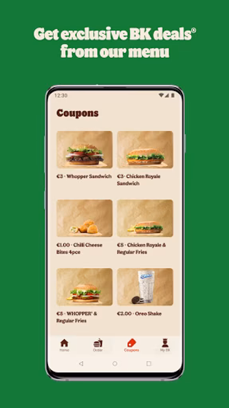 Burger King® Ireland Screenshot 3 - AppWisp.com Burger King® Ireland Screenshot 3 - AppWisp.com