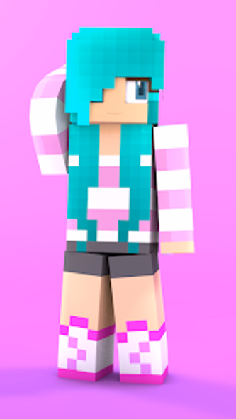 Minecraft Skins: Girl clothes Screenshot 2 - AppWisp.com Minecraft Skins: Girl clothes Screenshot 2 - AppWisp.com