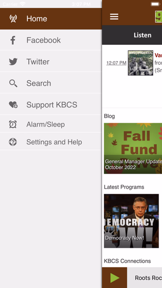 KBCS Public Radio App Screenshot 3 - AppWisp.com KBCS Public Radio App Screenshot 3 - AppWisp.com