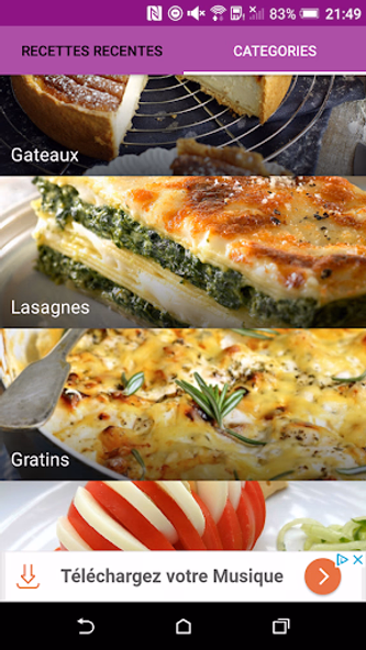 Toutes Recettes Screenshot 2 - AppWisp.com Toutes Recettes Screenshot 2 - AppWisp.com