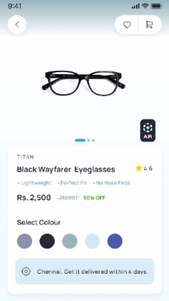 Titan Eye+: Eyeglasses Online Screenshot 3 - AppWisp.com Titan Eye+: Eyeglasses Online Screenshot 3 - AppWisp.com