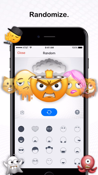 Moji Maker™ | Emoji Messenger Screenshot 4 - AppWisp.com Moji Maker™ | Emoji Messenger Screenshot 4 - AppWisp.com
