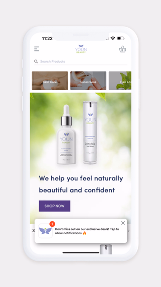 Youn Beauty Screenshot 1 - AppWisp.com Youn Beauty Screenshot 1 - AppWisp.com