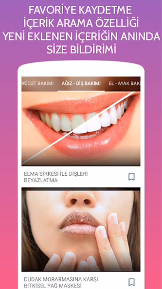 Cilt Bakımı ve Doğal Güzellik Screenshot 1 - AppWisp.com Cilt Bakımı ve Doğal Güzellik Screenshot 1 - AppWisp.com