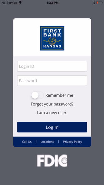 First Bank Kansas Screenshot 1 - AppWisp.com First Bank Kansas Screenshot 1 - AppWisp.com