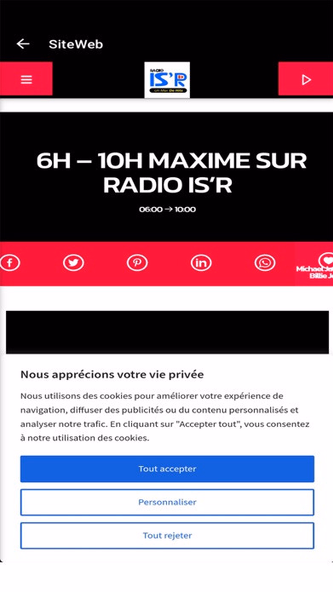 Radio IS'R Screenshot 3 - AppWisp.com Radio IS'R Screenshot 3 - AppWisp.com