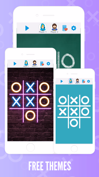 Tic Tac Toe OXO Screenshot 2 - AppWisp.com Tic Tac Toe OXO Screenshot 2 - AppWisp.com