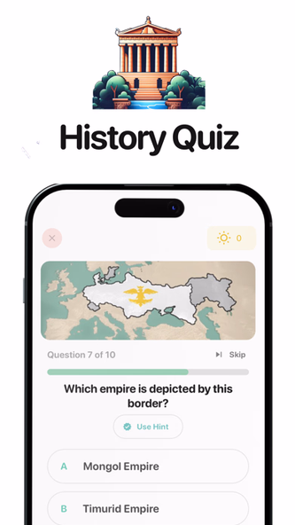 History Games: Trivia Screenshot 1 - AppWisp.com History Games: Trivia Screenshot 1 - AppWisp.com