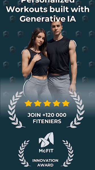 FITENIUM Gen AI workouts & log Screenshot 1 - AppWisp.com FITENIUM Gen AI workouts & log Screenshot 1 - AppWisp.com