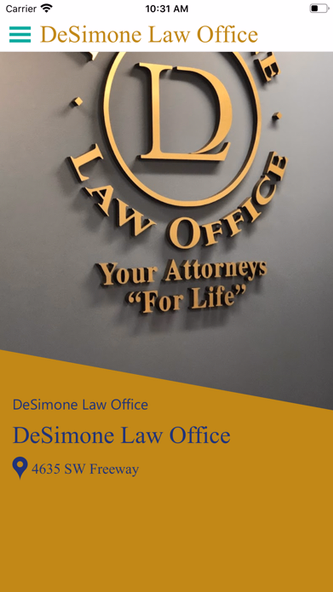 DeSimone Law Office Screenshot 1 - AppWisp.com DeSimone Law Office Screenshot 1 - AppWisp.com