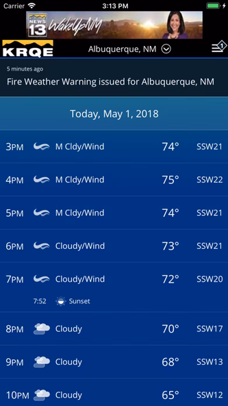 KRQE Weather - Albuquerque Screenshot 4 - AppWisp.com KRQE Weather - Albuquerque Screenshot 4 - AppWisp.com