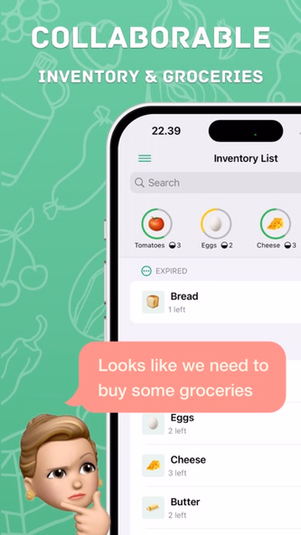Pantry: Life Storage Organizer Screenshot 1 - AppWisp.com Pantry: Life Storage Organizer Screenshot 1 - AppWisp.com