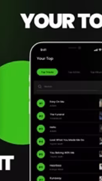 Stats for Spotify · Screenshot 4 - AppWisp.com Stats for Spotify · Screenshot 4 - AppWisp.com