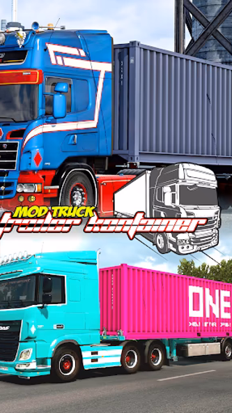 Mod Truk Trailer Kontainer Screenshot 1 - AppWisp.com Mod Truk Trailer Kontainer Screenshot 1 - AppWisp.com