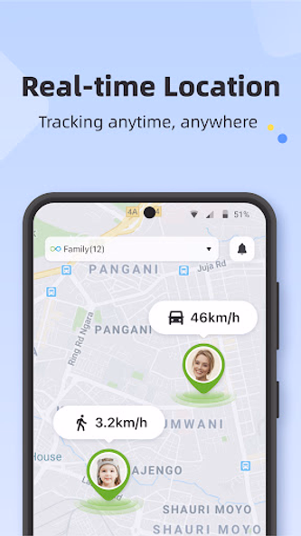 Geonection: Live GPS Tracker Screenshot 1 - AppWisp.com Geonection: Live GPS Tracker Screenshot 1 - AppWisp.com