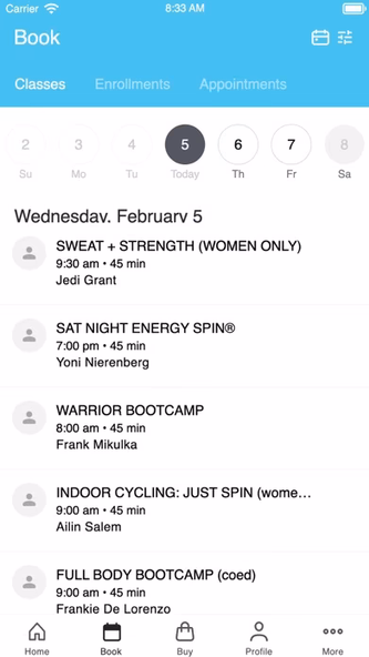 AVID Fitness Screenshot 2 - AppWisp.com