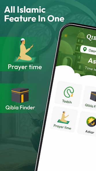 Prayer Times & Qibla Finder Screenshot 2 - AppWisp.com Prayer Times & Qibla Finder Screenshot 2 - AppWisp.com