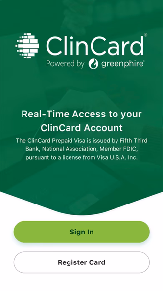 My ClinCard® Screenshot 1 - AppWisp.com My ClinCard® Screenshot 1 - AppWisp.com