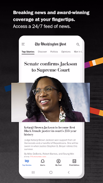 Washington Post Screenshot 1 - AppWisp.com Washington Post Screenshot 1 - AppWisp.com