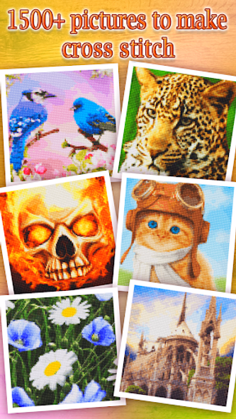 Cross stitch pixel art game Screenshot 2 - AppWisp.com Cross stitch pixel art game Screenshot 2 - AppWisp.com