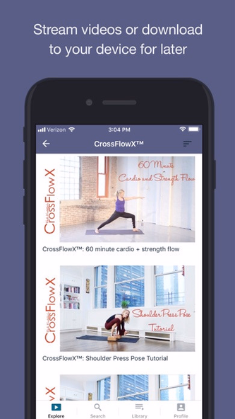 CrossFlow Yoga Screenshot 4 - AppWisp.com CrossFlow Yoga Screenshot 4 - AppWisp.com