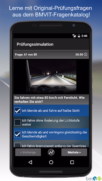 Führerschein: Theorieprüfung Screenshot 2 - AppWisp.com Führerschein: Theorieprüfung Screenshot 2 - AppWisp.com