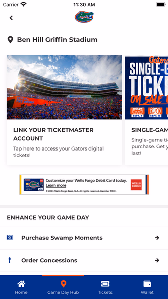 Florida Gators Screenshot 1 - AppWisp.com Florida Gators Screenshot 1 - AppWisp.com