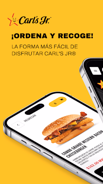 Carl's Jr. México Screenshot 1 - AppWisp.com Carl's Jr. México Screenshot 1 - AppWisp.com