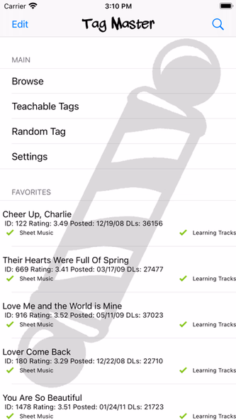 Tag Master Screenshot 1 - AppWisp.com Tag Master Screenshot 1 - AppWisp.com