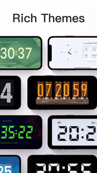 DClock - Digital Flip Clock Screenshot 3 - AppWisp.com DClock - Digital Flip Clock Screenshot 3 - AppWisp.com