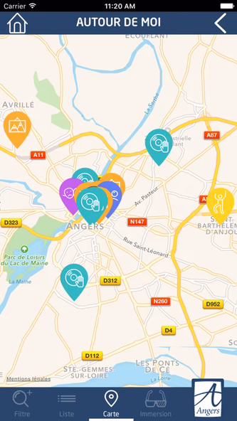 Angers l'agenda Screenshot 4 - AppWisp.com Angers l'agenda Screenshot 4 - AppWisp.com