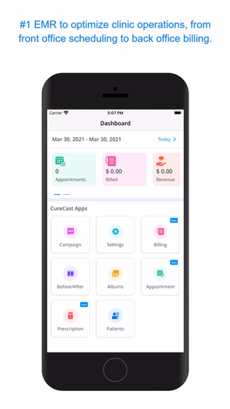 CureCast: EMR App for Doctors Screenshot 3 - AppWisp.com CureCast: EMR App for Doctors Screenshot 3 - AppWisp.com