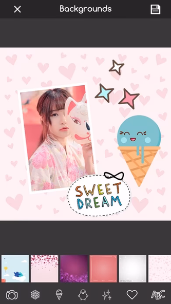 Kawaii Photo Editor Stickers Screenshot 4 - AppWisp.com Kawaii Photo Editor Stickers Screenshot 4 - AppWisp.com