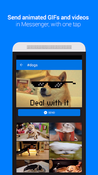 GIF Keyboard by Tenor Screenshot 1 - AppWisp.com