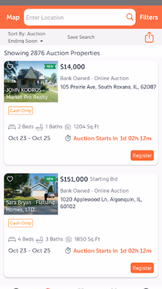 Xome Auctions Screenshot 2 - AppWisp.com Xome Auctions Screenshot 2 - AppWisp.com