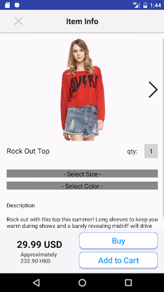 Chic Shop-Buy Womens Clothing Screenshot 4 - AppWisp.com Chic Shop-Buy Womens Clothing Screenshot 4 - AppWisp.com