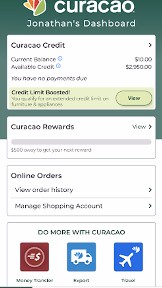 Curacao Screenshot 1 - AppWisp.com Curacao Screenshot 1 - AppWisp.com