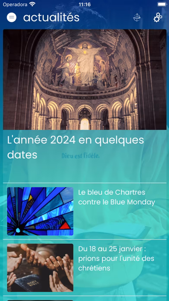 Eglise catholique en France Screenshot 1 - AppWisp.com Eglise catholique en France Screenshot 1 - AppWisp.com