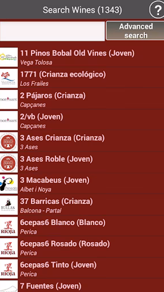 Wineries of Spain - Wines Screenshot 4 - AppWisp.com