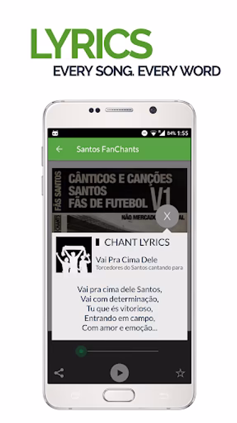 FanChants: Santos Fans Songs & Screenshot 3 - AppWisp.com FanChants: Santos Fans Songs & Screenshot 3 - AppWisp.com