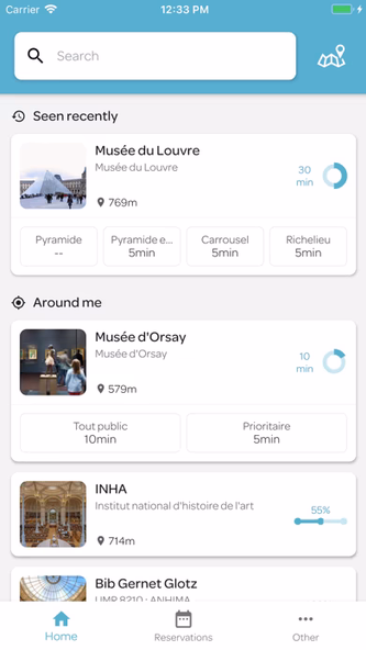 Affluences Screenshot 1 - AppWisp.com Affluences Screenshot 1 - AppWisp.com