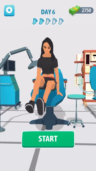 Foot Clinic - ASMR Feet Care Screenshot 1 - AppWisp.com Foot Clinic - ASMR Feet Care Screenshot 1 - AppWisp.com